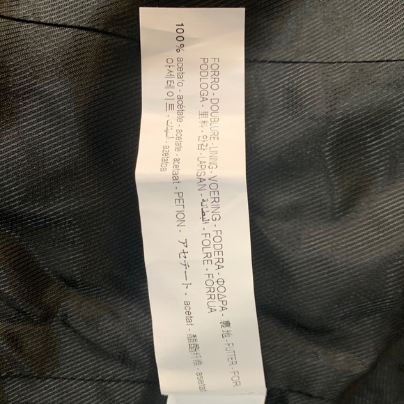 Zara Tweed & Fringe Detail Coat, Sz XS - Picture 9 of 11